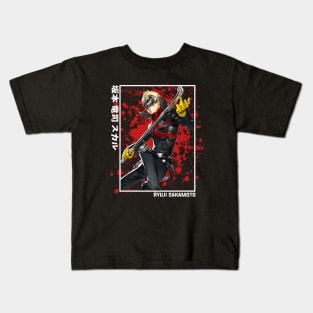 Ryuji Sakamoto Persona 5 Kids T-Shirt